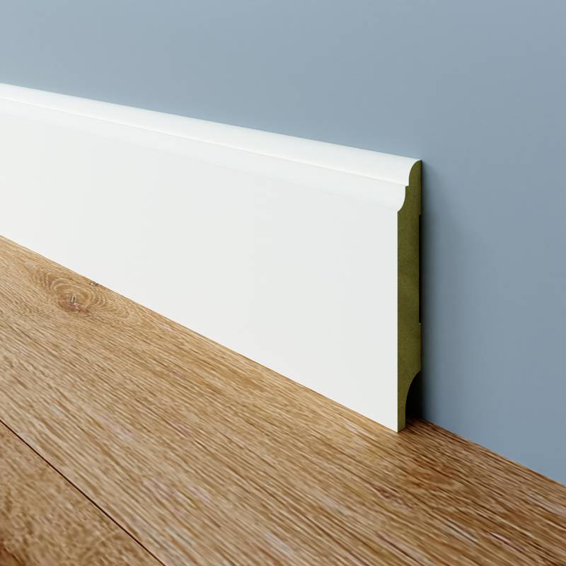 Toscaanse Plint - 18 x 70 mm - RAL 9003