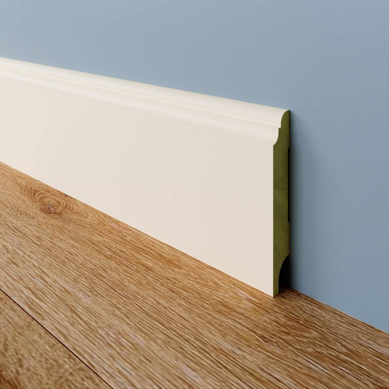Toscaanse Plint - 18 x 140 mm - RAL 9001