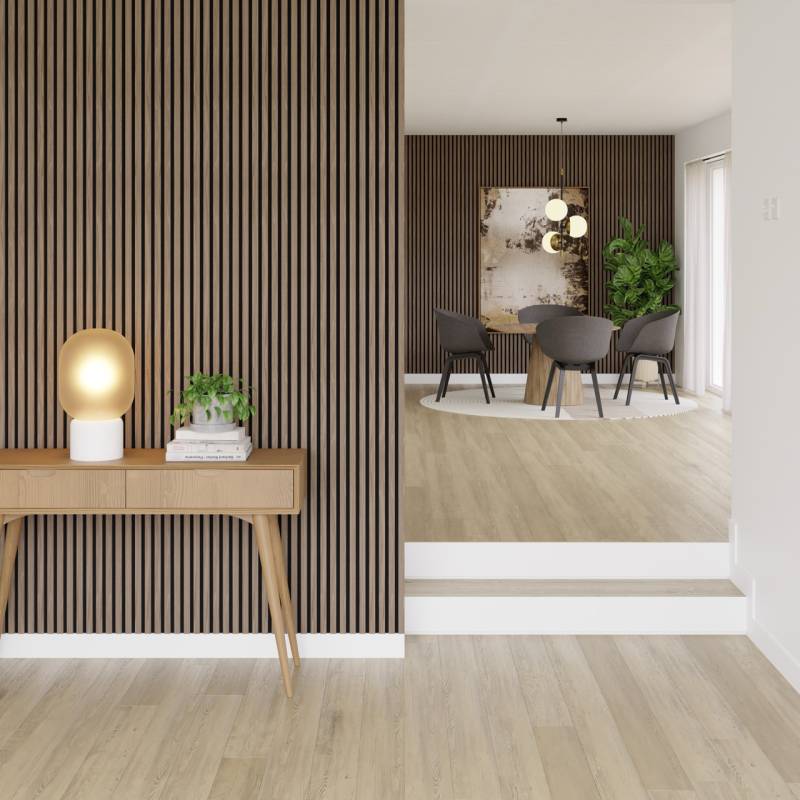 Walnoot - 22 x 605 x 3000 mm