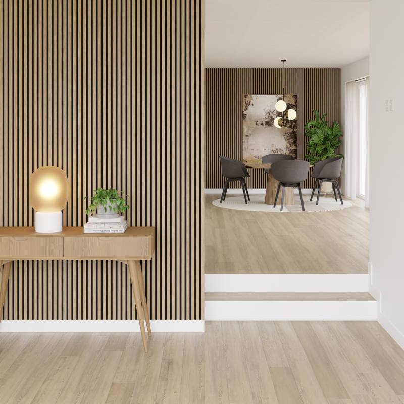 Licht Naturel Eiken - 22 x 605 x 2600 mm