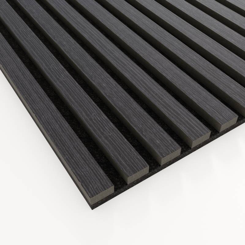 Donkergrijs Eiken - 22 x 605 x 3000 mm