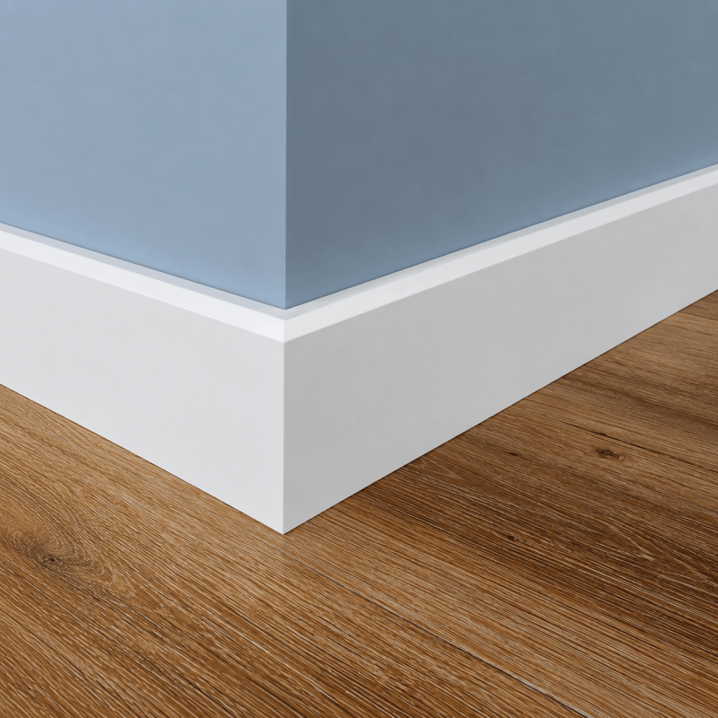 MDF schuine overzetplint - 22 x 90 mm