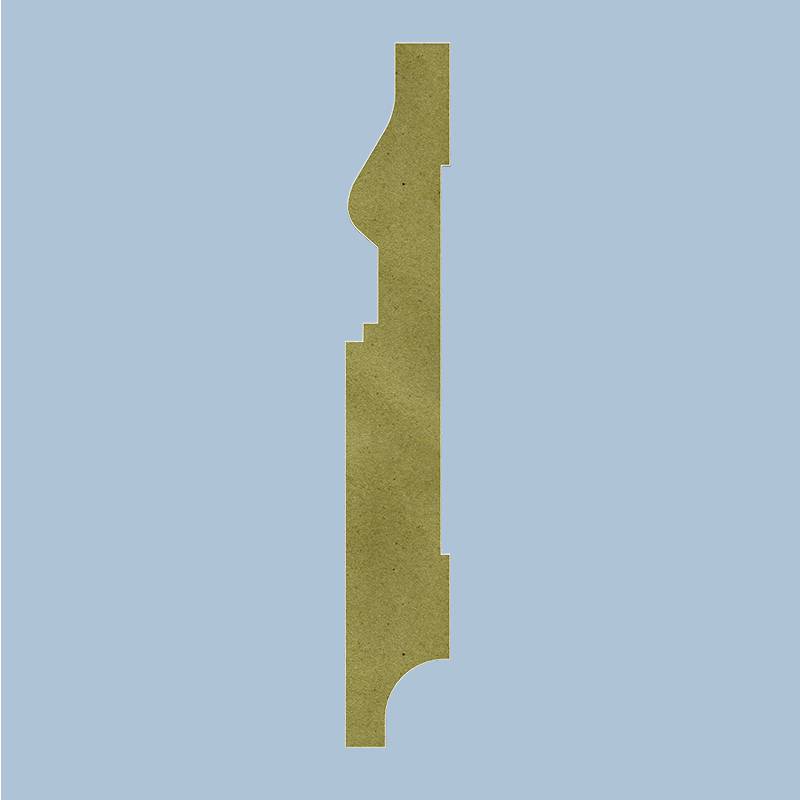 Monumenten Plint - 18 x 120 mm - RAL 7016