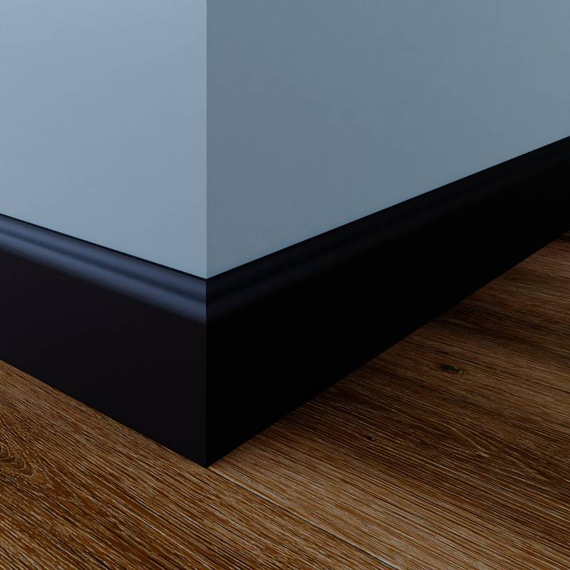 Coulant Plint - 12 x 90 mm - RAL 9005