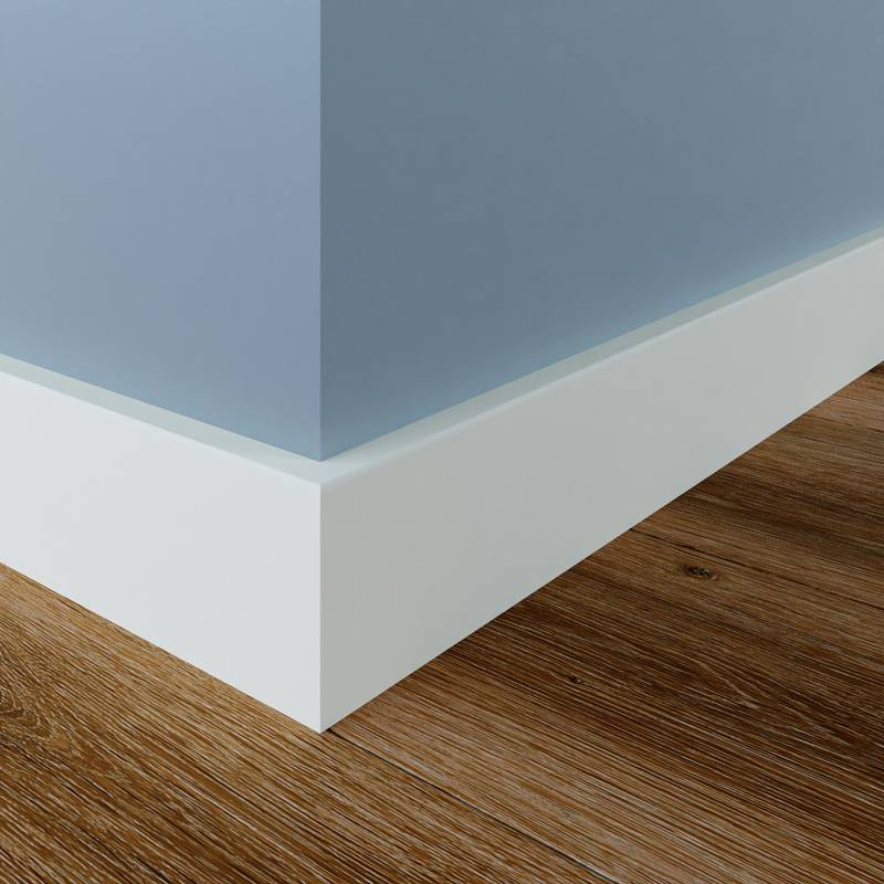 Gladde Plint - 15 x 80 mm