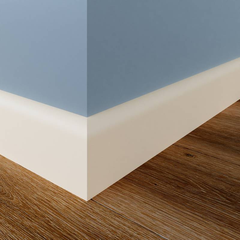 Koloniale Plint - 12 x 120 mm - RAL 9001