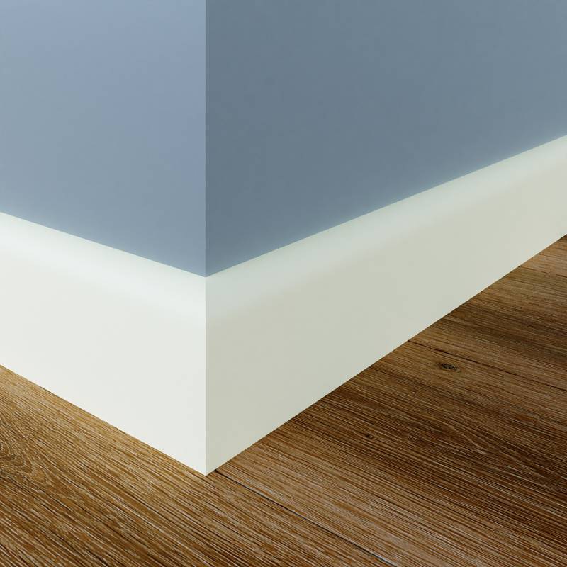 Koloniale Plint - 15 x 90 mm - RAL 9016