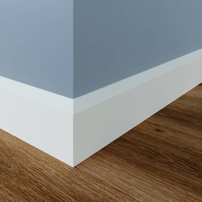 Moderne plint - 15 x 70 mm - RAL 9003
