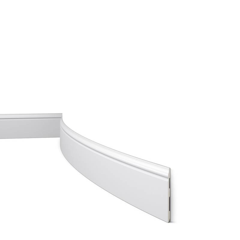 Nmc Plint Flexibel - 12 x 80 mm -  Wit