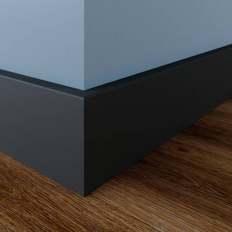 Gladde Overzetplint - 18 x 70 mm - RAL 7016