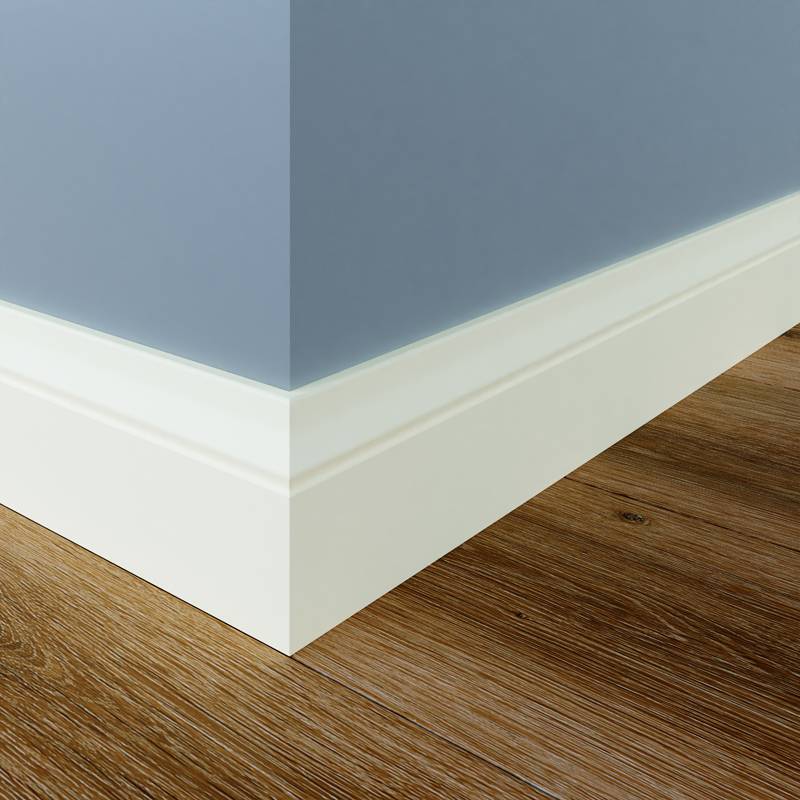 Romeinse Plint - 18 x 90 mm - RAL 9016
