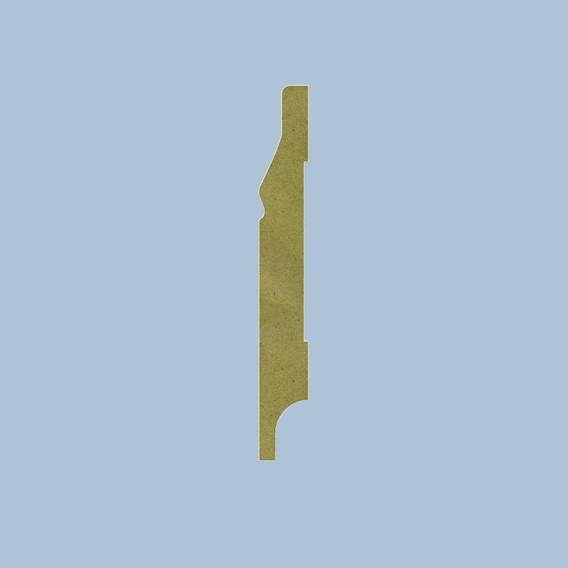 Romeinse Plint - 18 x 90 mm - RAL 9016